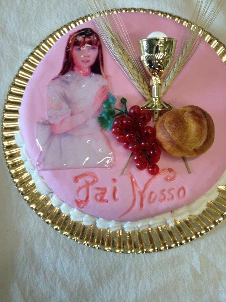 Bolo personalizado da Padaria São Jorge