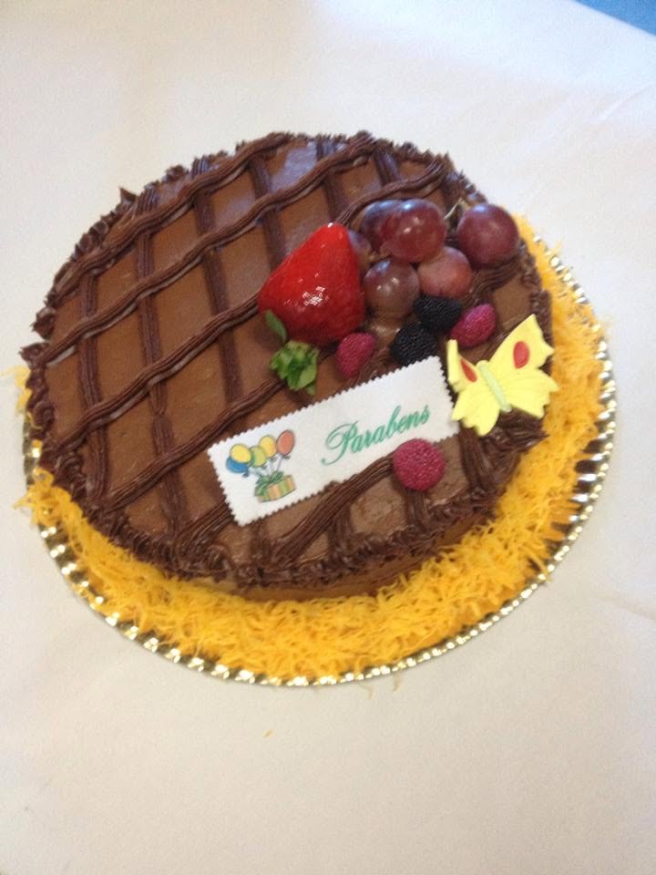 Bolo personalizado da Padaria São Jorge
