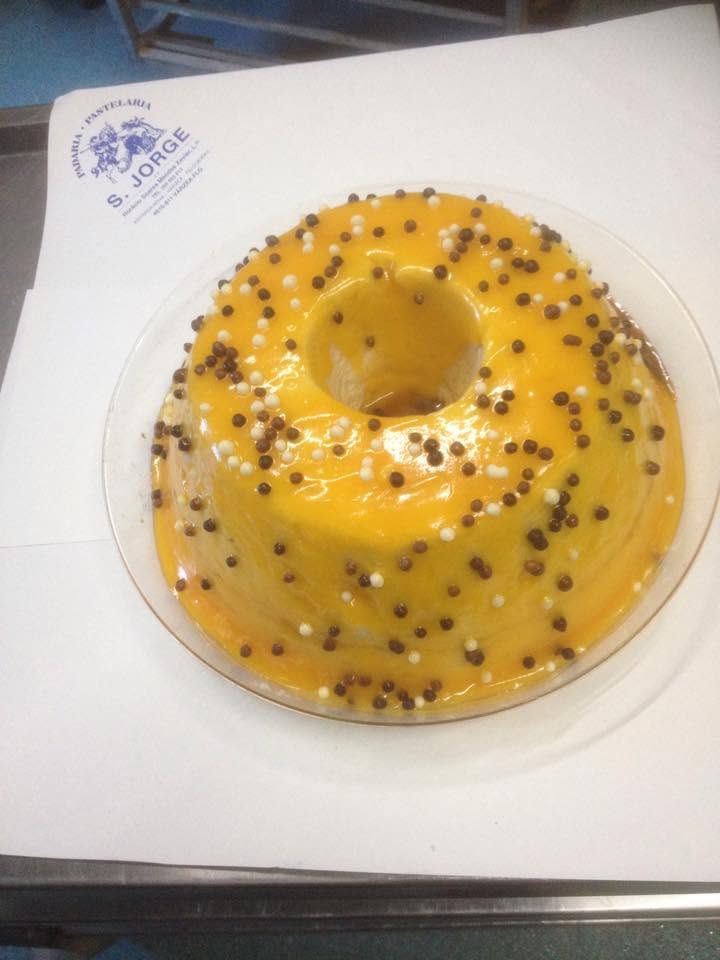 Bolo personalizado da Padaria São Jorge