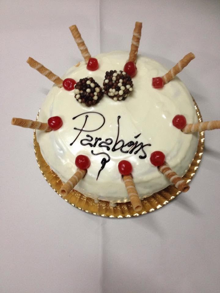 Bolo personalizado da Padaria São Jorge